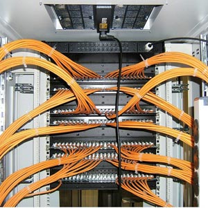 Server With Cables